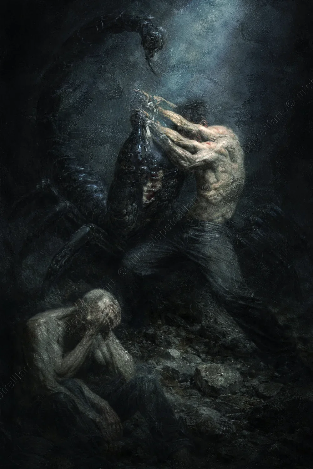 The action represented is circular. There is no before and no after.
Effort is not the beginning of liberation, but the confirmation of imprisonment.
