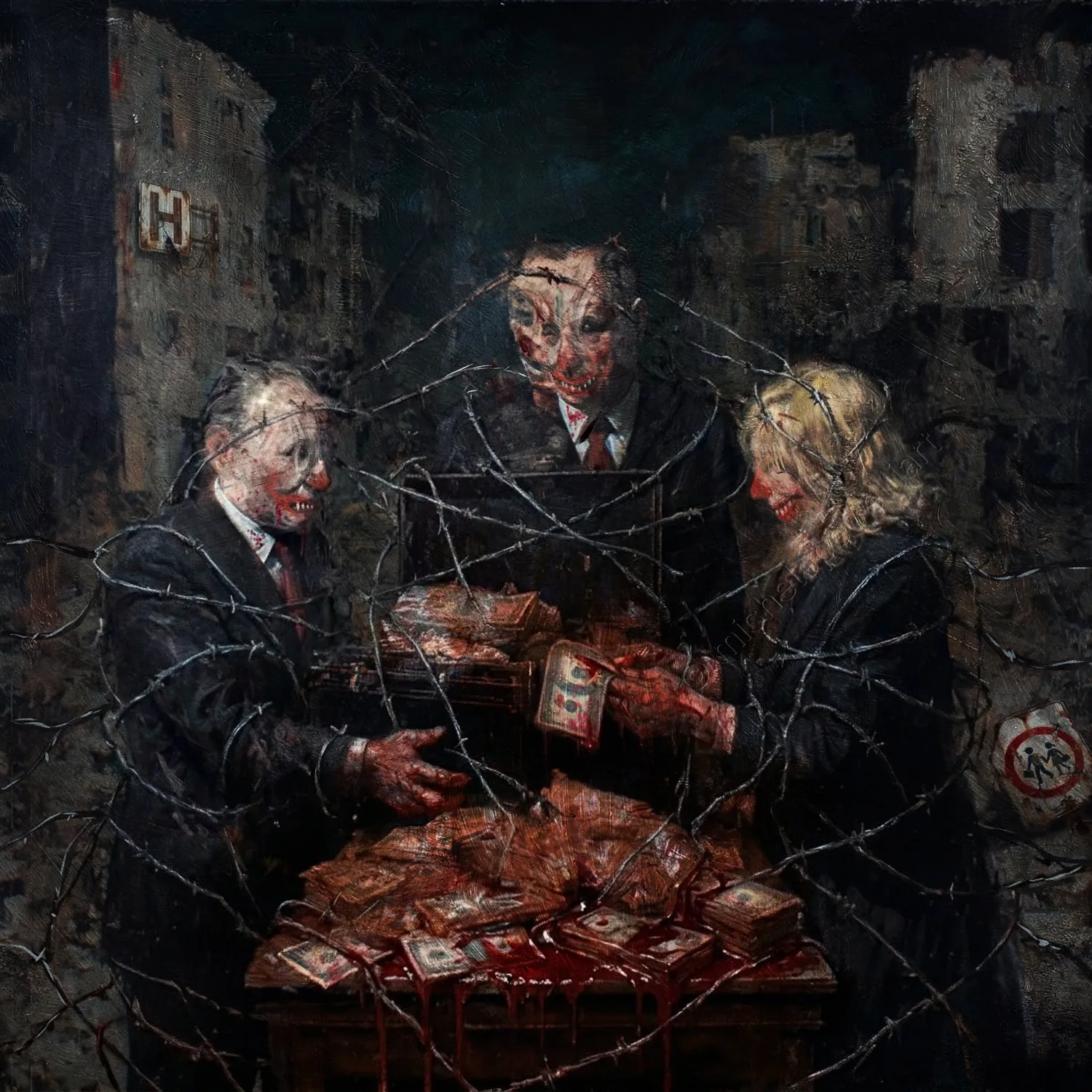 This is the moment when the architecture of power folds in upon itself, revealing the visceral nature of a system that consumes the very things it is 