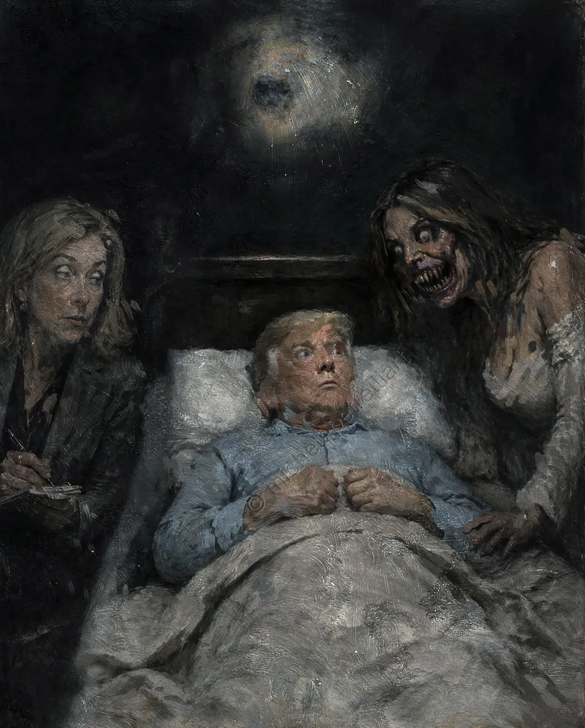 ANALYTICAL REPORT #4254-WM

Subject: D.J.T.

Time of Observation: 11:45 PM

Clinical Presentation: Decompensation due to narcissistic saturation.

TEC