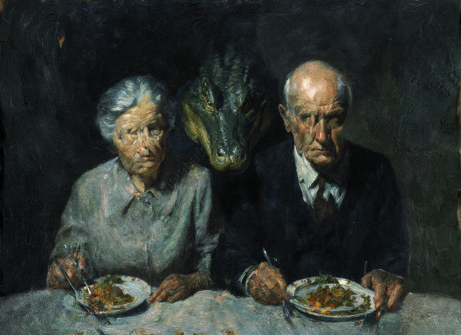4294 The Last Supper of the Italians