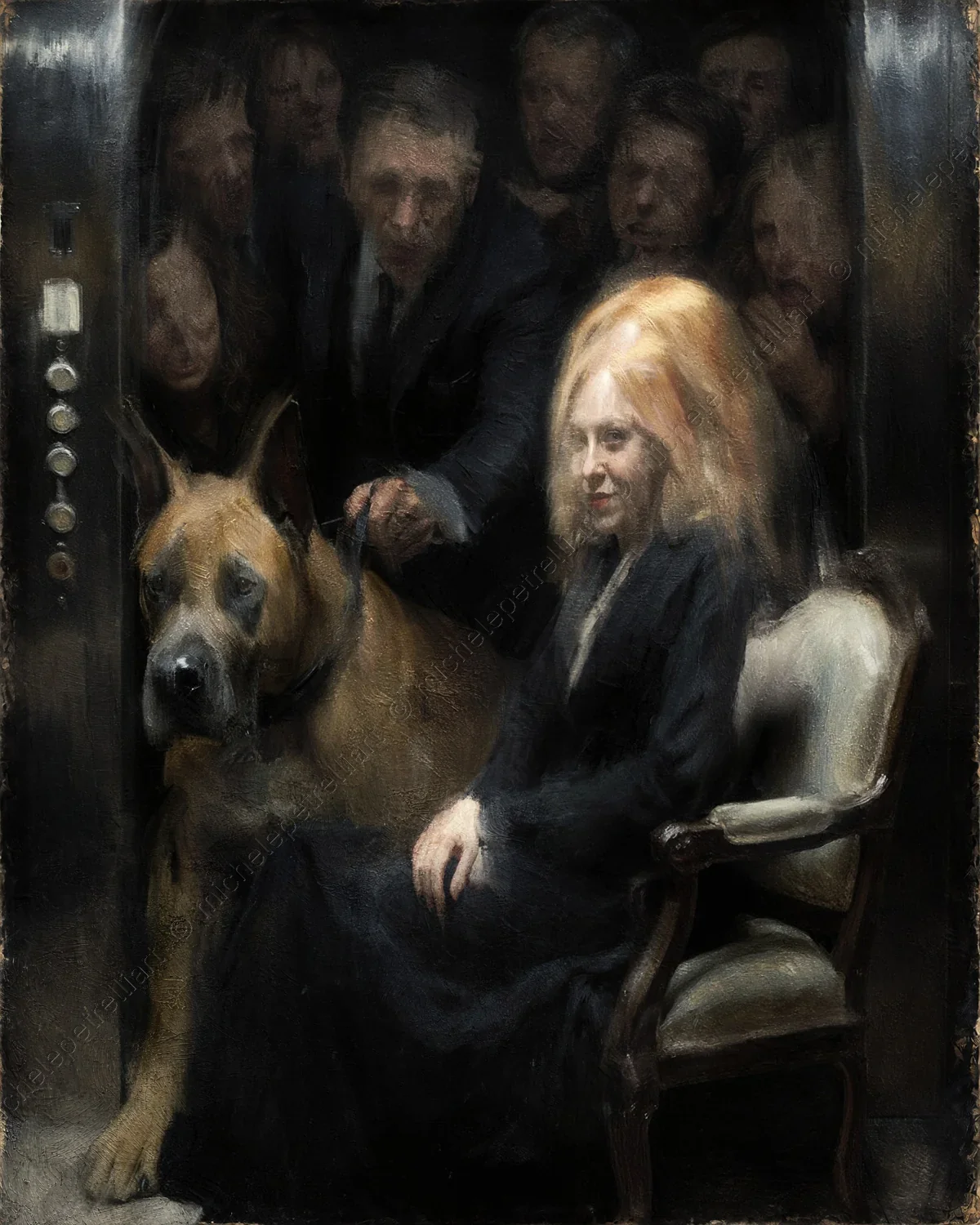 She bought an armchair finer than her ministerial one and never parted with it again. The stubborn assertion of an authority that insists on dragging 