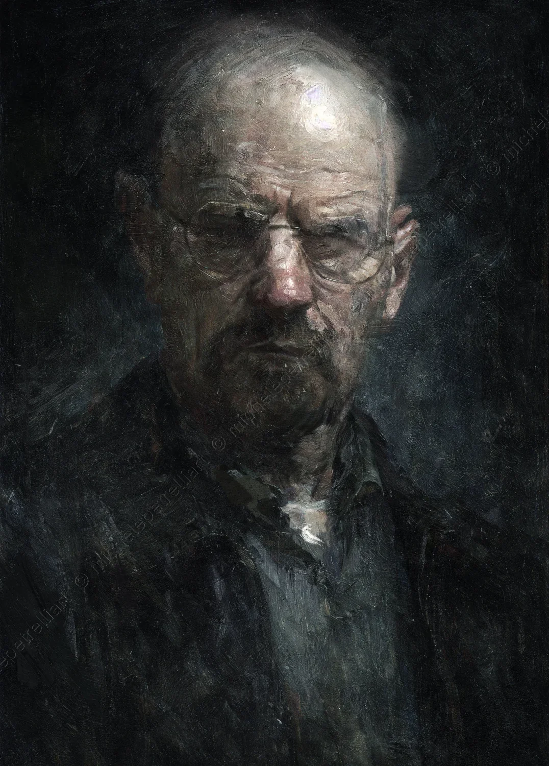 Many watch Breaking Bad and see a parable of moral decline. I see a laboratory of pure mechanics.

Everything started with a portrait of the series' m